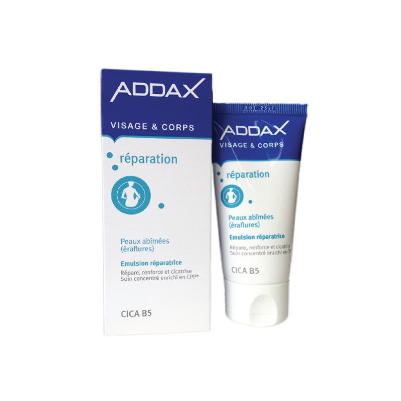 ADDAX CICA B5 émulsion réparatrice Visage et Corps | 50 ml