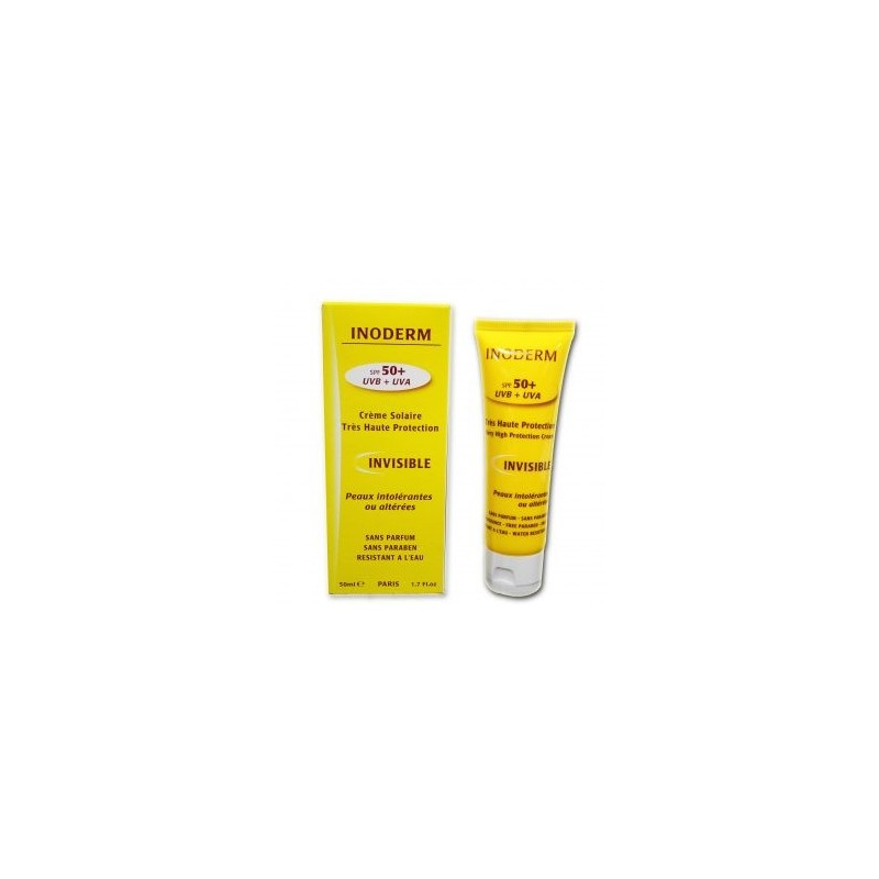 INODERM écran solaire invisible spf 50+	(50ml)