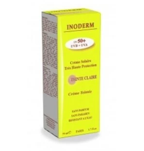 INODERM écran solaire teinté claire spf 50+ (50ml)