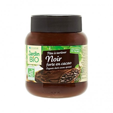 JARDIN BIO pâte à tartiner Noir Forte en Cacao | 350G