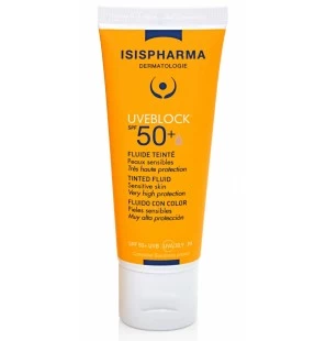ISISPHARMA UVEBLOCK 50 fluide teinté spf 50+ | 40 ml