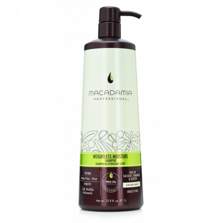 MACADAMIA WEIGHTLESS shampooing hydratant 1 L