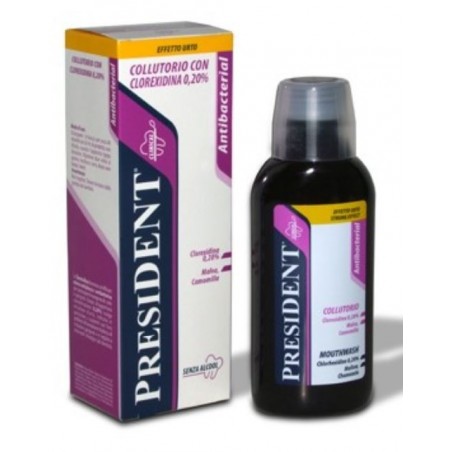 PRESIDENT ANTIBACTERIAL bain de bouche 250 ml