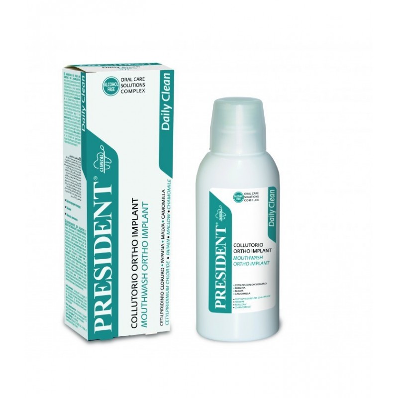 PRESIDENT ORTHO-IMPLANT bain de bouche 250 ml