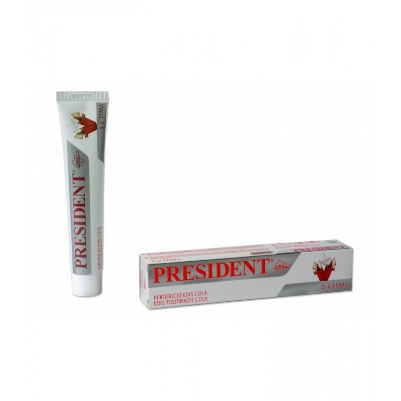 PRESIDENT KIDS dentifrice COLA 3-6 ANS 50 ml