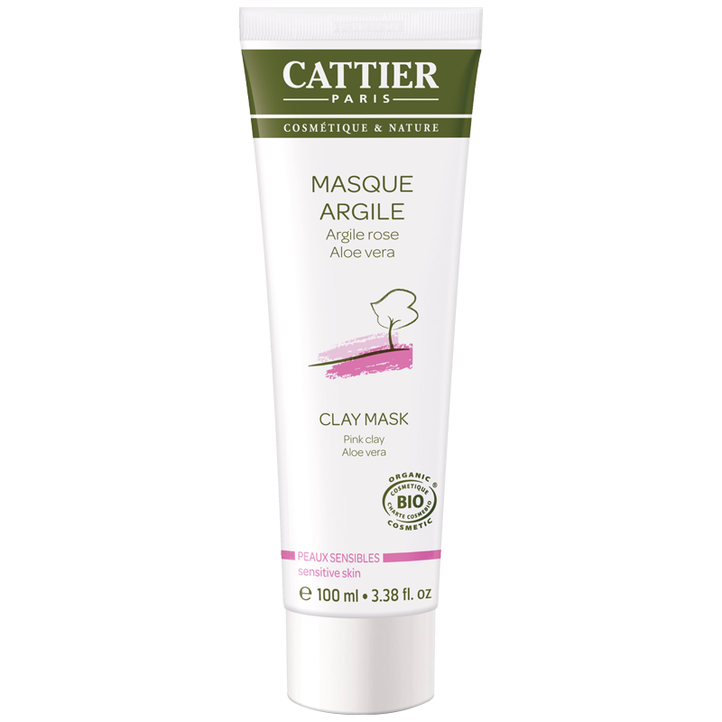 CATTIER masque à l'argile Rose 100 ml