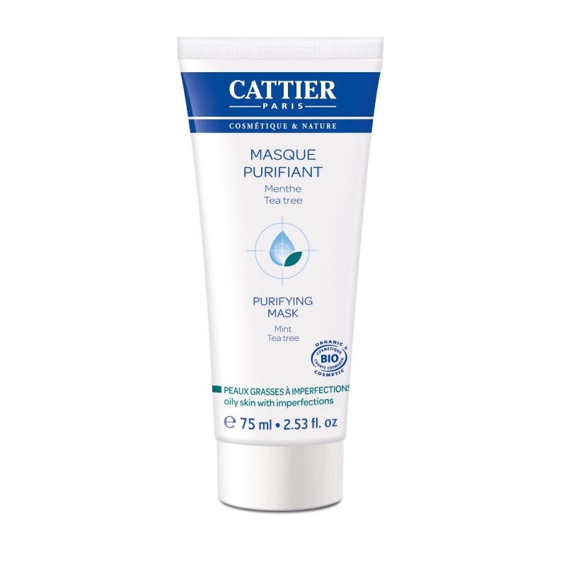 CATTIER masque purifiant 75 ml