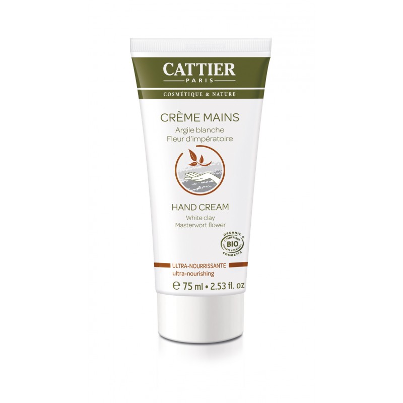 CATTIER crème Mains ultra nourrissante 75 ml