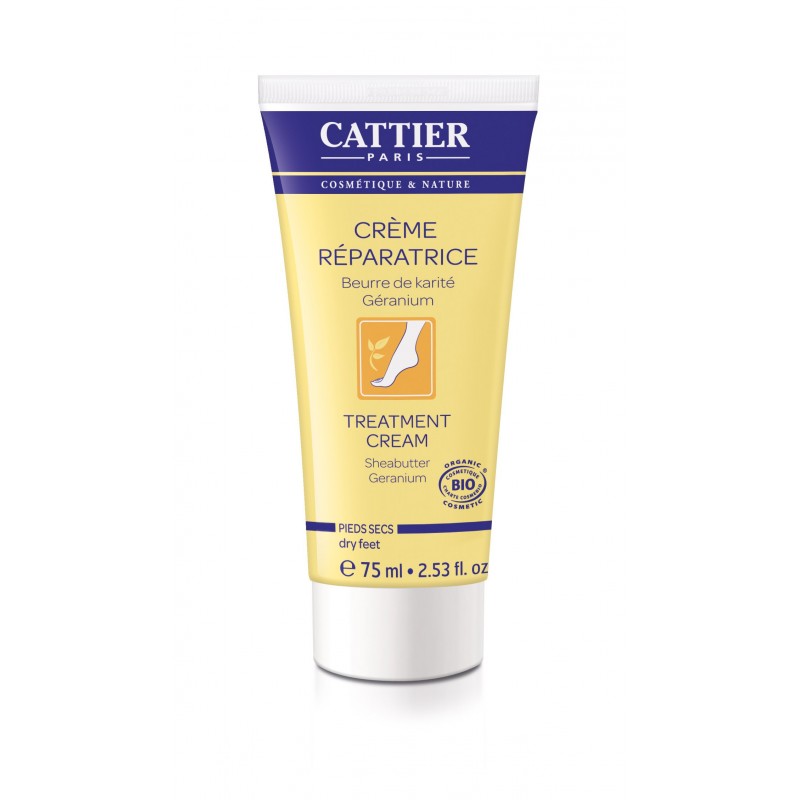 CATTIER crème réparatrice Pieds Secs 75 ml