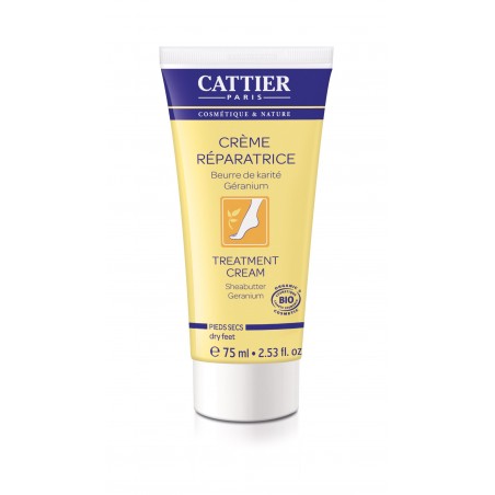 CATTIER crème réparatrice Pieds Secs 75 ml