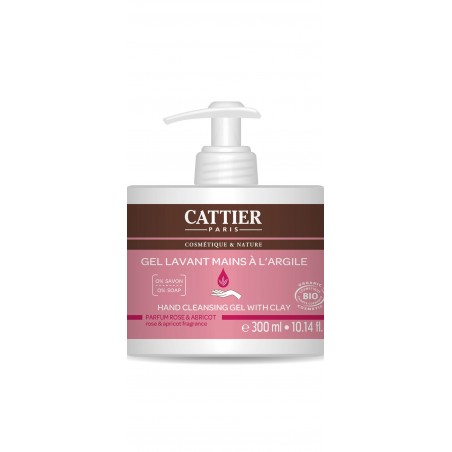 CATTIER gel lavant Mains à l'argile 300 ml