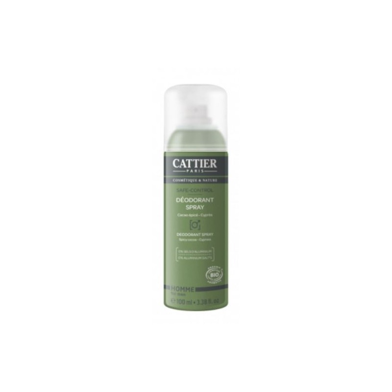 CATTIER déodorant spray Homme 100 ml