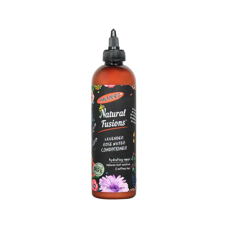 PALMER'S NATURAL FUSION après shampooing Lavande et Eau de Rose 350 ml