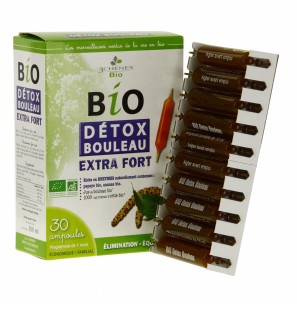 3 CHÊNES BIO DÉTOX Bouleau Ortie Fenouil boite 30 ampoules