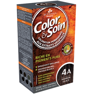 3 CHENES COLOR & SOIN MARRON GLACE 4A