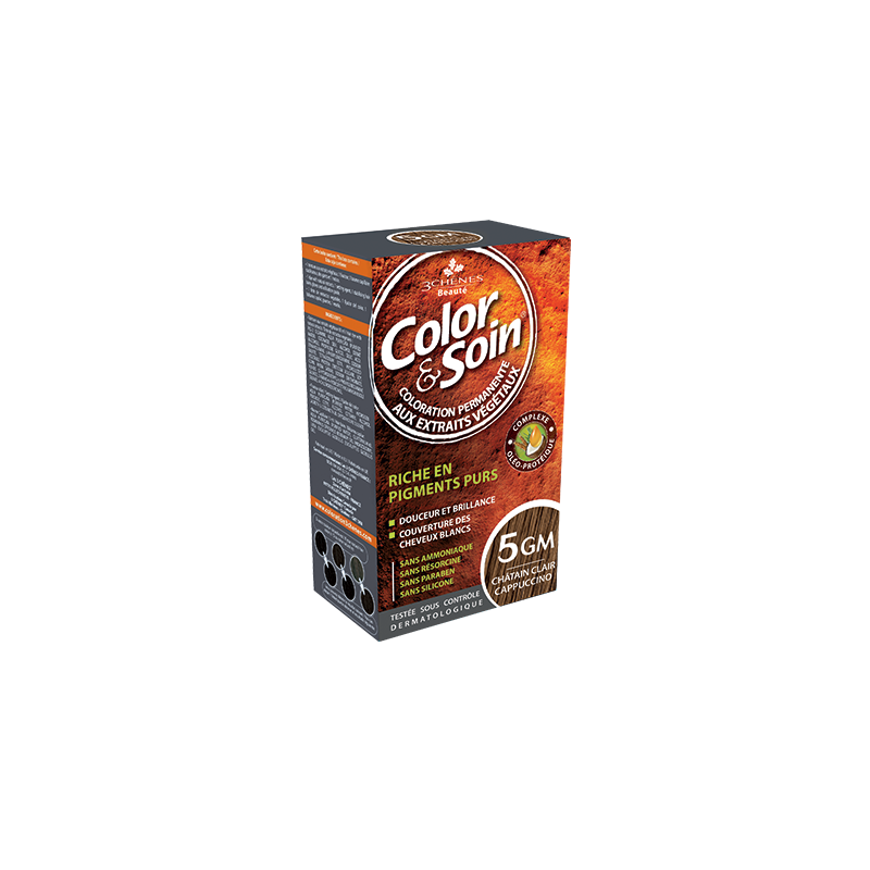 3 CHENES COLOR & SOIN CHÂTIN CLAIR CAPPUCINO 5GM