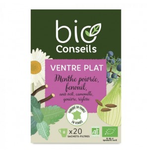 BIO CONSEILS VENTRE PLAT infusion | 20 sachets
