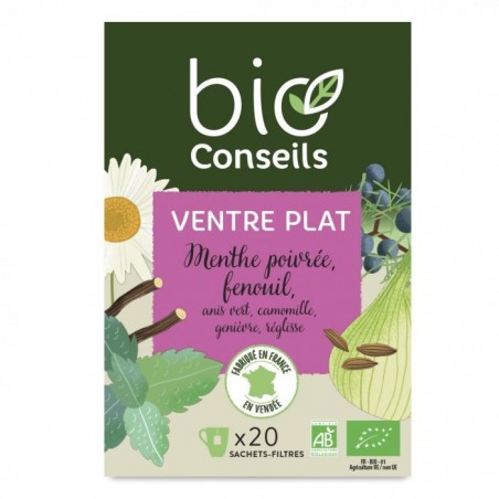 BIO CONSEILS VENTRE PLAT infusion | 20 sachets