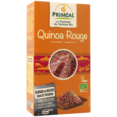 PRIMÉAL QUINOA ROUGE 500 G