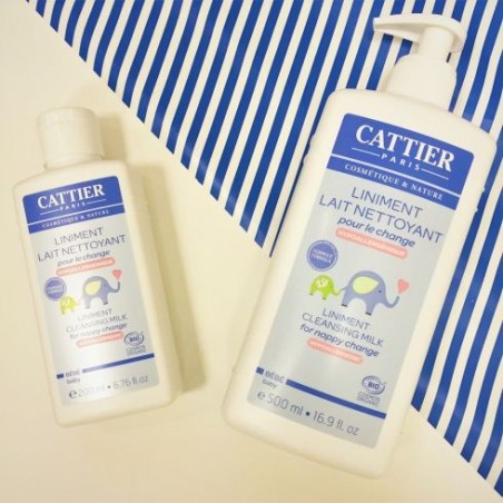 CATTIER BÉBÉ liniment lait nettoyant | 200 ml