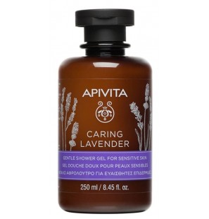 APIVITA CARING LAVENDER gel douche Peaux Sensibles 250 ml