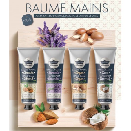 LES PETITS BAINS DE PROVENCE baume Mains AMANDE 50 ml