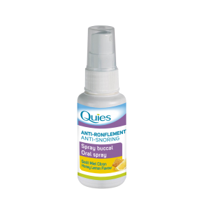 QUIES ANTI RONFLEMENT spray buccal goût Miel Citron 70 ml