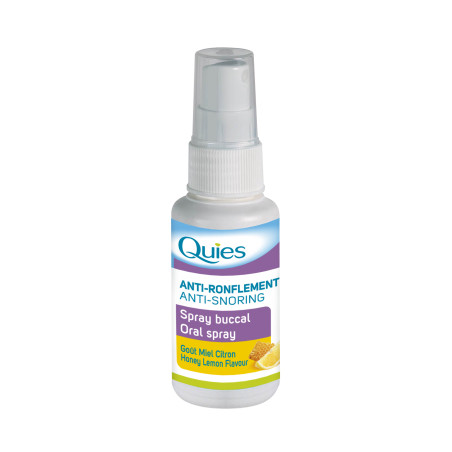 QUIES ANTI RONFLEMENT spray buccal goût Miel Citron 70 ml