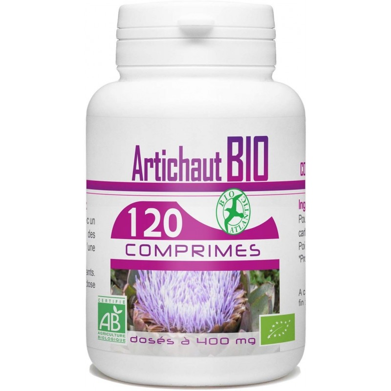 GPH DIFFUSION Artichaut BIO 400 mg | 120 comprimés