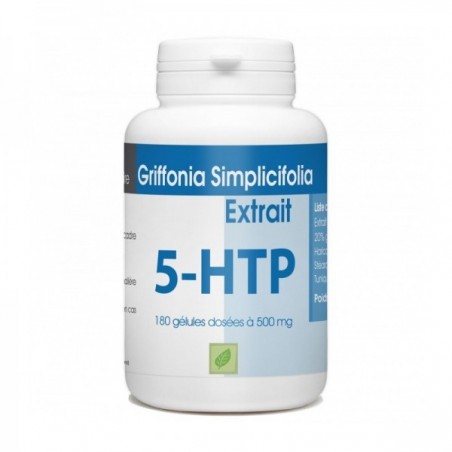 GPH DIFFUSION Griffonia extrait 5HTP 500 mg | 180 gélules