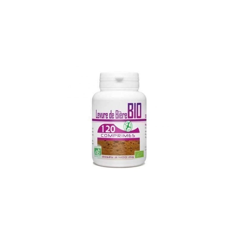 GPH DIFFUSION Levure De Bière BIO 400 mg | 120 comprimés