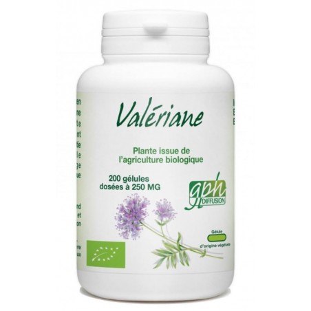 GPH DIFFUSION Valériane BIO 250 mg | 200 gélules