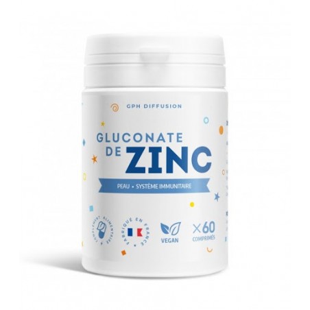 GPH DIFFUSION Glucotane de Zinc | 60 comprimés