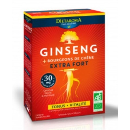 DIETAROMA Ginseng Extra Fort | 20 ampoules