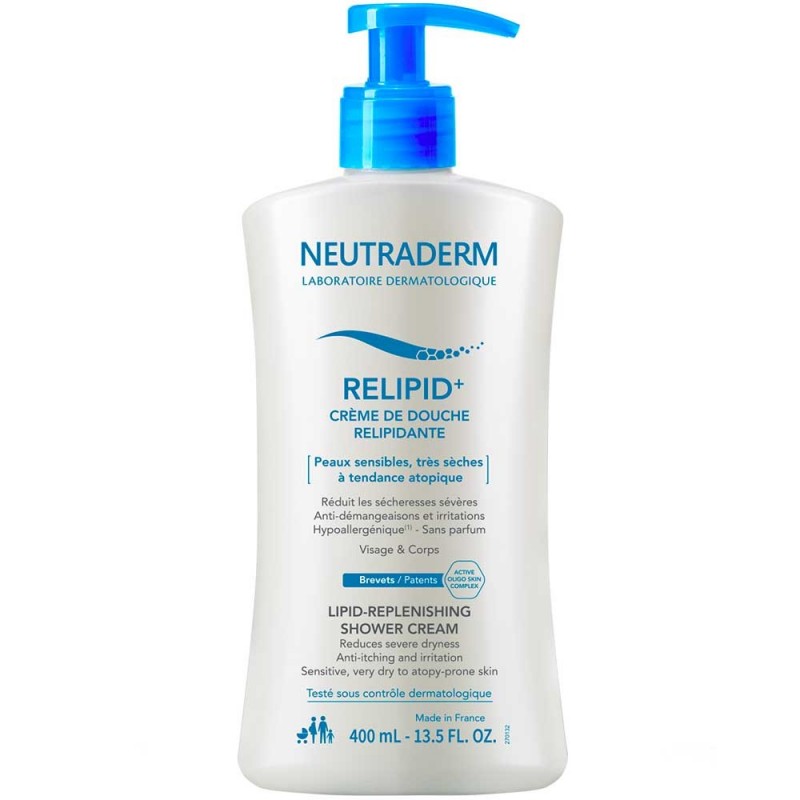 NEUTRADERM RELIPID+ crème de douche 400 ml