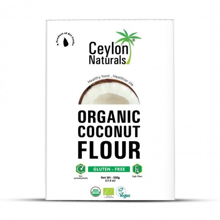 CEYLON NATURALS farine de coco 500 G