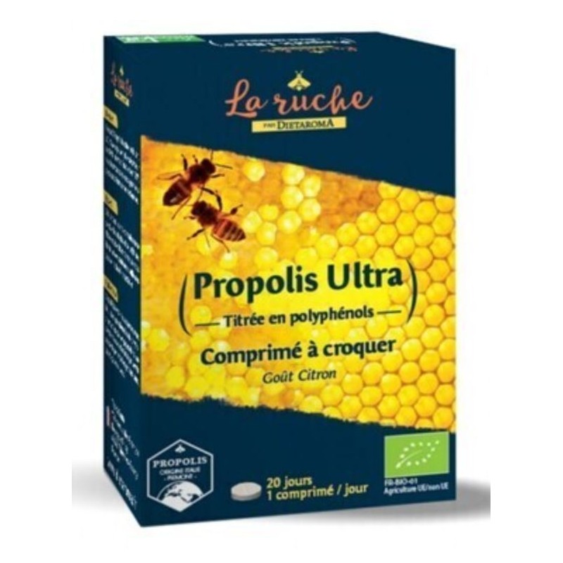 DIETAROMA Propolis boite 20 comprimés à croquer