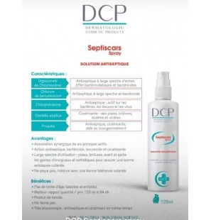 DCP SEPTISCARS spray antiseptique | 125 ml