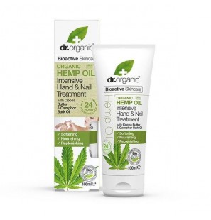 DR ORGANIC HEMP OIL Soin Intensif Mains et Ongles 100 ml