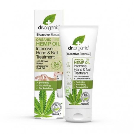 DR ORGANIC HEMP OIL Soin Intensif Mains et Ongles 100 ml