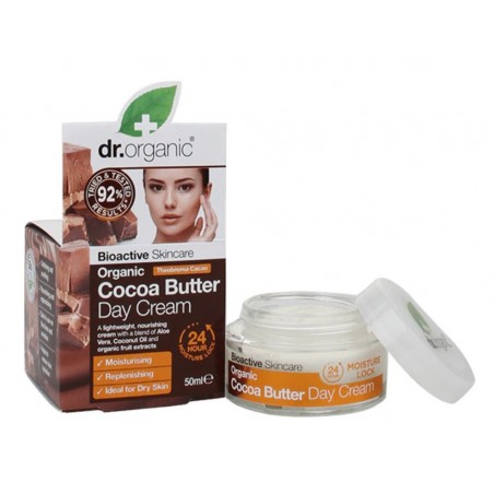 DR ORGANIC BEURRE CACAO crème jour 50 ml