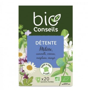 BIO CONSEILS DETENTE infusion boite 20 sachets