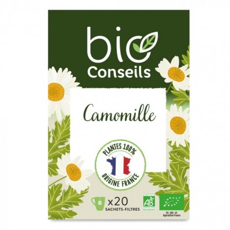 BIO CONSEILS CAMOMILLE infusion boite 20 sachets