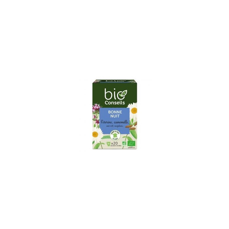 BIO CONSEILS BONNE NUIT infusion boite 20 sachets