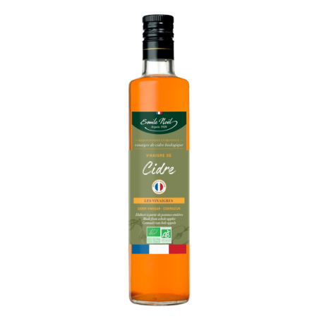 EMILE NOEL vinaigre de cidre non pasteurisée BIO 50 CL