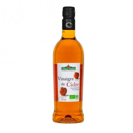 COTEAUX NANTAIS vinaigre de cidre non pasteurisé 75 CL