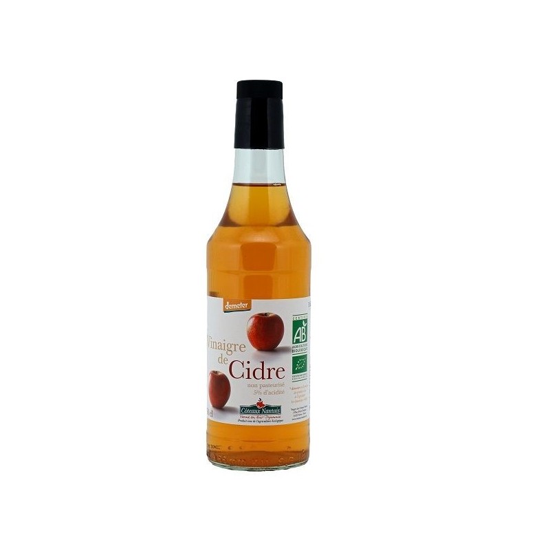 COTEAUX NANTAIS vinaigre de cidre non pasteurisé 50 CL COTEAUX NANTAIS vinaigre de cidre non pasteurisé 50 CL