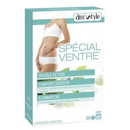 AMSTYLE VENTRE PLAT | 30 comprimés