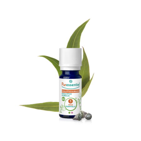 PURESSENTIEL EUCALYPTUS GLOBULEUX Huile Essentielle BIO 10 ml