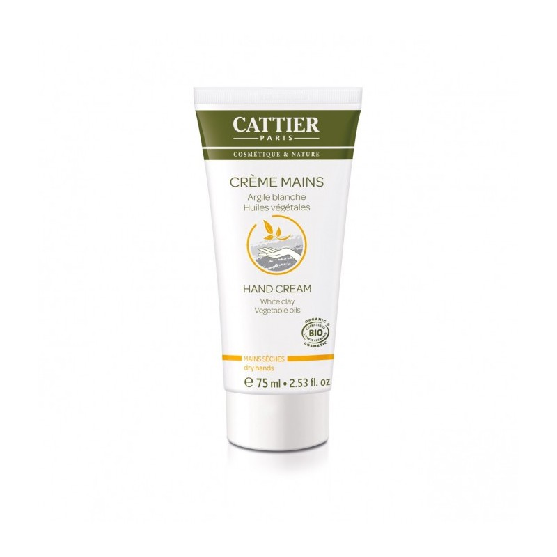 CATTIER crème mains sèches 75 ml